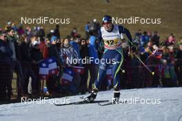 18.12.2016, La Clusaz, France (FRA): Olga Mandrika (KAZ) - FIS world cup cross-country, 4x5km women, La Clusaz (FRA). www.nordicfocus.com. © Thibaut/NordicFocus. Every downloaded picture is fee-liable.