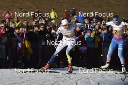 18.12.2016, La Clusaz, France (FRA): Maria Rydqvist (SWE) - FIS world cup cross-country, 4x5km women, La Clusaz (FRA). www.nordicfocus.com. © Thibaut/NordicFocus. Every downloaded picture is fee-liable.