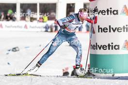 31.12.2016, Val Mustair, Switzerland (SUI): Sadie Bjornsen (USA) - FIS world cup cross-country, tour de ski, individual sprint, Val Mustair (SUI). www.nordicfocus.com. © Modica/NordicFocus. Every downloaded picture is fee-liable.