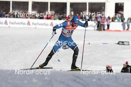 31.12.2016, Val Mustair, Switzerland (SUI): Raido Rankel (EST) - FIS world cup cross-country, tour de ski, individual sprint, Val Mustair (SUI). www.nordicfocus.com. © Modica/NordicFocus. Every downloaded picture is fee-liable.
