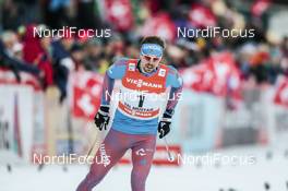 31.12.2016, Val Mustair, Switzerland (SUI): Sergey Ustiugov (RUS) - FIS world cup cross-country, tour de ski, individual sprint, Val Mustair (SUI). www.nordicfocus.com. © Modica/NordicFocus. Every downloaded picture is fee-liable.