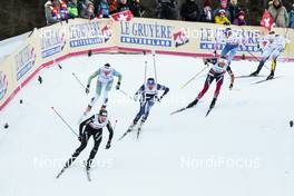31.12.2016, Val Mustair, Switzerland (SUI): Anamarija Lampic (SLO), Laurien Van Der Graaff (SUI), Sophie Caldwell (USA) - FIS world cup cross-country, tour de ski, individual sprint, Val Mustair (SUI). www.nordicfocus.com. © Modica/NordicFocus. Every downloaded picture is fee-liable.