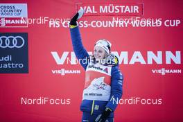 31.12.2016, Val Mustair, Switzerland (SUI): Stina Nilsson (SWE) - FIS world cup cross-country, tour de ski, individual sprint, Val Mustair (SUI). www.nordicfocus.com. © Modica/NordicFocus. Every downloaded picture is fee-liable.