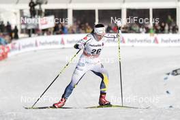 31.12.2016, Val Mustair, Switzerland (SUI): Charlotte Kalla (SWE) - FIS world cup cross-country, tour de ski, individual sprint, Val Mustair (SUI). www.nordicfocus.com. © Modica/NordicFocus. Every downloaded picture is fee-liable.