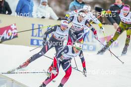 31.12.2016, Val Mustair, Switzerland (SUI): Gaia Vuerich (ITA), Ingvild Flugstad Oestberg (NOR), Heidi Weng (NOR), (l-r)  - FIS world cup cross-country, tour de ski, individual sprint, Val Mustair (SUI). www.nordicfocus.com. © Modica/NordicFocus. Every downloaded picture is fee-liable.