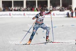 31.12.2016, Val Mustair, Switzerland (SUI): Elizabeth Stephen (USA) - FIS world cup cross-country, tour de ski, individual sprint, Val Mustair (SUI). www.nordicfocus.com. © Modica/NordicFocus. Every downloaded picture is fee-liable.