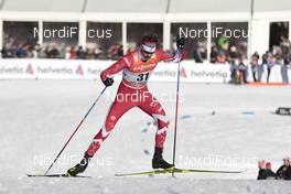 31.12.2016, Val Mustair, Switzerland (SUI): Len Valjas (CAN) - FIS world cup cross-country, tour de ski, individual sprint, Val Mustair (SUI). www.nordicfocus.com. © Modica/NordicFocus. Every downloaded picture is fee-liable.