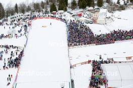 24.01.2016, Chaux-Neuve, France (FRA): View from the hill - FIS world cup nordic combined, individual gundersen HS118/10km, Chaux-Neuve (FRA). www.nordicfocus.com. © Becker/NordicFocus. Every downloaded picture is fee-liable.