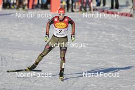 29.01.2016, Seefeld, Austria (AUT): Eric Frenzel (GER) - FIS world cup nordic combined, individual gundersen HS109/5km, Seefeld (AUT). www.nordicfocus.com. © Modica/NordicFocus. Every downloaded picture is fee-liable.