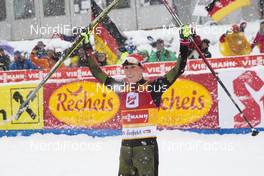 31.01.2016, Seefeld, Austria (AUT): Eric Frenzel (GER) - FIS world cup nordic combined, individual gundersen HS109/10km, Seefeld (AUT). www.nordicfocus.com. © Modica/NordicFocus. Every downloaded picture is fee-liable.