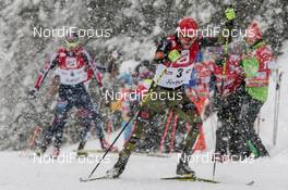 31.01.2016, Seefeld, Austria (AUT): Fabian Riessle (GER) - FIS world cup nordic combined, individual gundersen HS109/10km, Seefeld (AUT). www.nordicfocus.com. © Modica/NordicFocus. Every downloaded picture is fee-liable.
