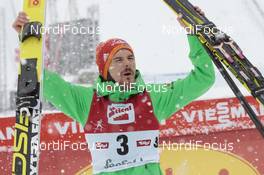 31.01.2016, Seefeld, Austria (AUT): Fabian Riessle (GER) - FIS world cup nordic combined, individual gundersen HS109/10km, Seefeld (AUT). www.nordicfocus.com. © Modica/NordicFocus. Every downloaded picture is fee-liable.