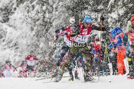 31.01.2016, Seefeld, Austria (AUT): Tino Edelmann (GER) - FIS world cup nordic combined, individual gundersen HS109/10km, Seefeld (AUT). www.nordicfocus.com. © Modica/NordicFocus. Every downloaded picture is fee-liable.