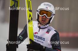 06.02.2016, Oslo, Norway (NOR): Maxime Laheurte (FRA), Fischer, Swix, Rottefella, One Way - FIS world cup nordic combined, individual gundersen HS134/10km, Oslo (NOR). www.nordicfocus.com. © Laiho/NordicFocus. Every downloaded picture is fee-liable.