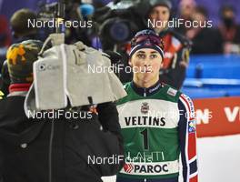 19.02.2016, Lahti, Finland (FIN): Jarl Magnus Riiber (NOR) - FIS world cup nordic combined, individual gundersen HS130/10km, Lahti (FIN). www.nordicfocus.com. © Felgenhauer/NordicFocus. Every downloaded picture is fee-liable.
