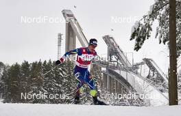 21.02.2016, Lahti, Finland (FIN): Antoine Gerard (FRA) - FIS world cup nordic combined, individual gundersen HS130/10km, Lahti (FIN). www.nordicfocus.com. © Felgenhauer/NordicFocus. Every downloaded picture is fee-liable.