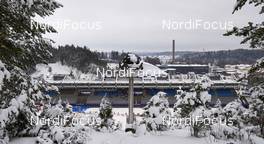 21.02.2016, Lahti, Finland (FIN): Lahti ski stadium seen from above   - FIS world cup nordic combined, individual gundersen HS130/10km, Lahti (FIN). www.nordicfocus.com. © Felgenhauer/NordicFocus. Every downloaded picture is fee-liable.