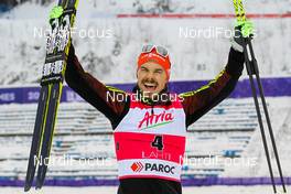 21.02.2016, Lahti, Finland (FIN): Fabian Riessle (GER), Fischer, One Way, Rottefella, Adidas - FIS world cup nordic combined, individual gundersen HS130/10km, Lahti (FIN). www.nordicfocus.com. © Laiho/NordicFocus. Every downloaded picture is fee-liable.