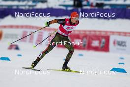 21.02.2016, Lahti, Finland (FIN): Fabian Riessle (GER), Fischer, One Way, Rottefella, Adidas - FIS world cup nordic combined, individual gundersen HS130/10km, Lahti (FIN). www.nordicfocus.com. © Laiho/NordicFocus. Every downloaded picture is fee-liable.