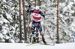 21.02.2016, Lahti, Finland (FIN): Lukas Runggaldier (ITA) - FIS world cup nordic combined, individual gundersen HS130/10km, Lahti (FIN). www.nordicfocus.com. © Felgenhauer/NordicFocus. Every downloaded picture is fee-liable.