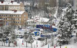 21.02.2016, Lahti, Finland (FIN): Team Area seen from above   - FIS world cup nordic combined, individual gundersen HS130/10km, Lahti (FIN). www.nordicfocus.com. © Felgenhauer/NordicFocus. Every downloaded picture is fee-liable.