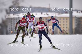 21.02.2016, Lahti, Finland (FIN): Johannes Rydzek (GER), Jan Schmid (NOR), (l-r)  - FIS world cup nordic combined, individual gundersen HS130/10km, Lahti (FIN). www.nordicfocus.com. © Felgenhauer/NordicFocus. Every downloaded picture is fee-liable.