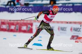 21.02.2016, Lahti, Finland (FIN): Johannes Rydzek (GER), Fischer, Swix, Rottefella, Adidas - FIS world cup nordic combined, individual gundersen HS130/10km, Lahti (FIN). www.nordicfocus.com. © Laiho/NordicFocus. Every downloaded picture is fee-liable.