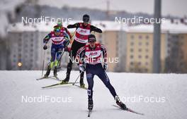 21.02.2016, Lahti, Finland (FIN): Tim Hug (SUI), Magnus Krog (NOR), (l-r)  - FIS world cup nordic combined, individual gundersen HS130/10km, Lahti (FIN). www.nordicfocus.com. © Felgenhauer/NordicFocus. Every downloaded picture is fee-liable.