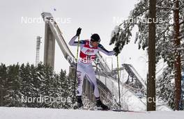 21.02.2016, Lahti, Finland (FIN): Taylor Fletcher (USA) - FIS world cup nordic combined, individual gundersen HS130/10km, Lahti (FIN). www.nordicfocus.com. © Felgenhauer/NordicFocus. Every downloaded picture is fee-liable.