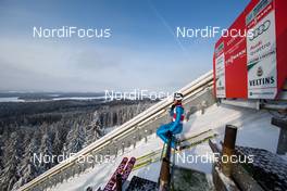 23.02.2016, Kuopio, Finland (FIN): Samuel Costa (ITA), Fischer - FIS world cup nordic combined, individual gundersen HS127/10km, Kuopio (FIN). www.nordicfocus.com. © Laiho/NordicFocus. Every downloaded picture is fee-liable.