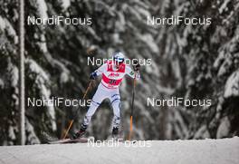 23.02.2016, Kuopio, Finland (FIN): Jussi Salo (FIN), Madshus, Start - FIS world cup nordic combined, individual gundersen HS127/10km, Kuopio (FIN). www.nordicfocus.com. © Laiho/NordicFocus. Every downloaded picture is fee-liable.