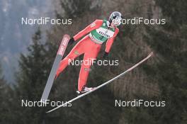 27.02.2016, Val di Fiemme, Italy (ITA): Gasper Berlot (SLO) - FIS world cup nordic combined, individual gundersen HS134/10km, Val di Fiemme (ITA). www.nordicfocus.com. © Modica/NordicFocus. Every downloaded picture is fee-liable.