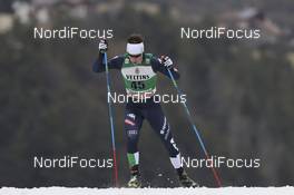 27.02.2016, Val di Fiemme, Italy (ITA): Armin Bauer (ITA) - FIS world cup nordic combined, individual gundersen HS134/10km, Val di Fiemme (ITA). www.nordicfocus.com. © Modica/NordicFocus. Every downloaded picture is fee-liable.