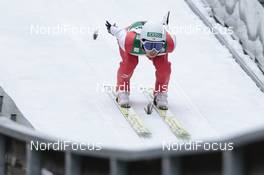 27.02.2016, Val di Fiemme, Italy (ITA): Aguri Shimizu (JPN) - FIS world cup nordic combined, individual gundersen HS134/10km, Val di Fiemme (ITA). www.nordicfocus.com. © Modica/NordicFocus. Every downloaded picture is fee-liable.