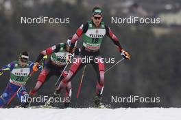 27.02.2016, Val di Fiemme, Italy (ITA): Philipp Orter (AUT) - FIS world cup nordic combined, individual gundersen HS134/10km, Val di Fiemme (ITA). www.nordicfocus.com. © Modica/NordicFocus. Every downloaded picture is fee-liable.