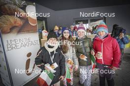 27.02.2016, Val di Fiemme, Italy (ITA): Children activities during Nordic Combined in Val di Fiemme   - FIS world cup nordic combined, individual gundersen HS134/10km, Val di Fiemme (ITA). www.nordicfocus.com. © Modica/NordicFocus. Every downloaded picture is fee-liable.