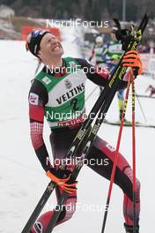 27.02.2016, Val di Fiemme, Italy (ITA): Bernhard Gruber (AUT) - FIS world cup nordic combined, individual gundersen HS134/10km, Val di Fiemme (ITA). www.nordicfocus.com. © Modica/NordicFocus. Every downloaded picture is fee-liable.