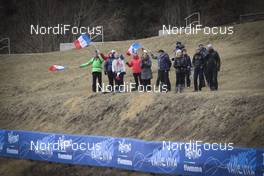 27.02.2016, Val di Fiemme, Italy (ITA): spectators   - FIS world cup nordic combined, individual gundersen HS134/10km, Val di Fiemme (ITA). www.nordicfocus.com. © Modica/NordicFocus. Every downloaded picture is fee-liable.