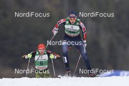 27.02.2016, Val di Fiemme, Italy (ITA): Magnus Krog (NOR) - FIS world cup nordic combined, individual gundersen HS134/10km, Val di Fiemme (ITA). www.nordicfocus.com. © Modica/NordicFocus. Every downloaded picture is fee-liable.