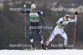 27.02.2016, Val di Fiemme, Italy (ITA): Samuel Costa (ITA) - FIS world cup nordic combined, individual gundersen HS134/10km, Val di Fiemme (ITA). www.nordicfocus.com. © Modica/NordicFocus. Every downloaded picture is fee-liable.