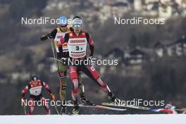 26.02.2016, Val di Fiemme, Italy (ITA): Philipp Orter (AUT) - FIS world cup nordic combined, team sprint HS134/2x7.5km, Val di Fiemme (ITA). www.nordicfocus.com. © Modica/NordicFocus. Every downloaded picture is fee-liable.
