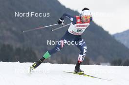 26.02.2016, Val di Fiemme, Italy (ITA): Lukas Runggaldier (ITA) - FIS world cup nordic combined, team sprint HS134/2x7.5km, Val di Fiemme (ITA). www.nordicfocus.com. © Modica/NordicFocus. Every downloaded picture is fee-liable.