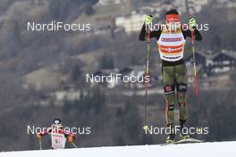 26.02.2016, Val di Fiemme, Italy (ITA): Tobias Haug (GER) - FIS world cup nordic combined, team sprint HS134/2x7.5km, Val di Fiemme (ITA). www.nordicfocus.com. © Modica/NordicFocus. Every downloaded picture is fee-liable.