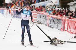 05.03.2016, Schonach, Germany (GER): Magnus Krog (NOR), Eric Frenzel (GER), (l-r)  - FIS world cup nordic combined, individual gundersen HS106/10km, Schonach (GER). www.nordicfocus.com. © Modica/NordicFocus. Every downloaded picture is fee-liable.