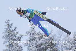 27.11.2016, Ruka, Finland (FIN): Laurent Muhlethaler (FRA) - FIS world cup nordic combined, individual gundersen HS142/10km, Ruka (FIN). www.nordicfocus.com. © Modica/NordicFocus. Every downloaded picture is fee-liable.
