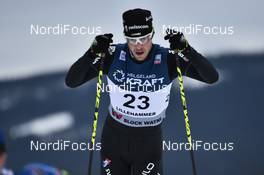 03.12.2016, Lillehammer, Norway (NOR): Tim Hug (SUI) - FIS world cup nordic combined, individual gundersen HS100/10km, Lillehammer (NOR). www.nordicfocus.com. © THIBAUT/NordicFocus. Every downloaded picture is fee-liable.