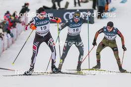 04.12.2016, Lillehammer, Norway (NOR): Fabian Riessle ( GER  ), Samuel Costa ( ITA  ), Terence Weber ( GER  ), (l-r)  - FIS world cup nordic combined, individual gundersen HS138/10km, Lillehammer (NOR). www.nordicfocus.com. © Modica/NordicFocus. Every downloaded picture is fee-liable.