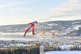 02.12.2016, Lillehammer, Norway (NOR): Espen Andersen (NOR) - FIS world cup nordic combined, team HS100/4x5km, Lillehammer (NOR). www.nordicfocus.com. © THIBAUT/NordicFocus. Every downloaded picture is fee-liable.