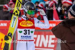 17.12.2016, Ramsau, Austria (AUT): Takehiro Watanabe (JPN) - FIS world cup nordic combined, individual gundersen HS96/10km, Ramsau (AUT). www.nordicfocus.com. © Rauschendorfer/NordicFocus. Every downloaded picture is fee-liable.