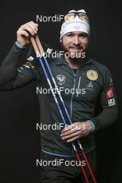 24.11.2016, Davos, Suisse, (SUI): Baptiste Gros (FRA) - FIS world nordic combined, photoshooting, Davos (FIN). www.nordicfocus.com. © Modica/NordicFocus. Every downloaded picture is fee-liable.